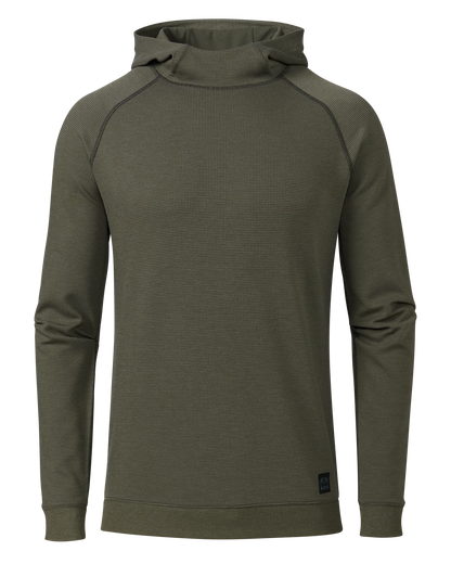 Canyon Waffle Hoodie | Ash Heather