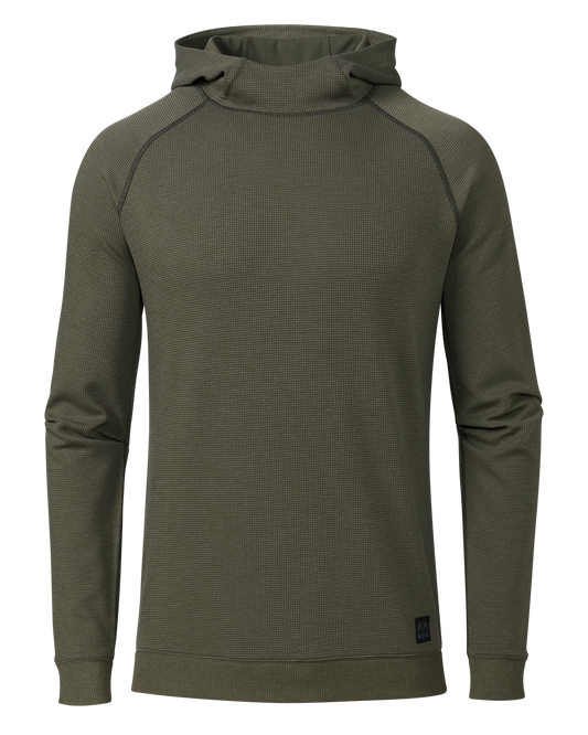 Canyon Waffle Hoodie | Ash Heather