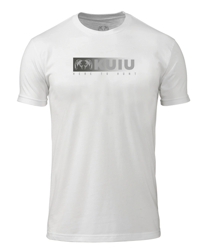 KUIU Here to Hunt Fade T-Shirt | White