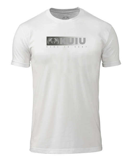 KUIU Here to Hunt Fade T-Shirt | White