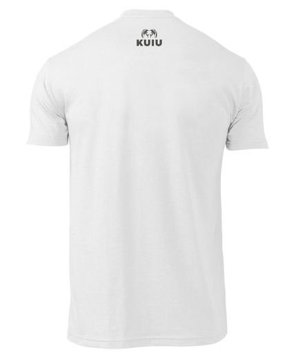 KUIU Here to Hunt Fade T-Shirt | White