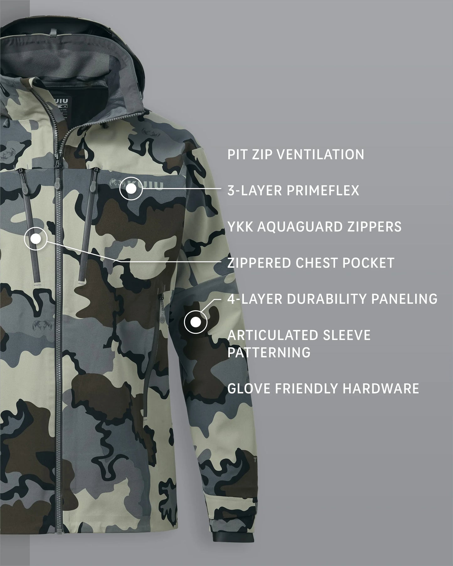 Yukon TR Rain Jacket | Vias