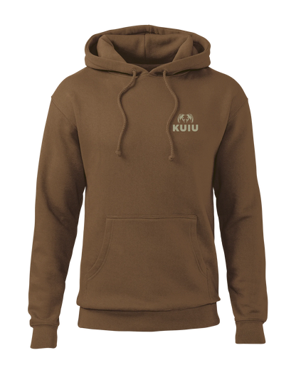 KUIU Bowhunter Badge Hoodie | Saddle