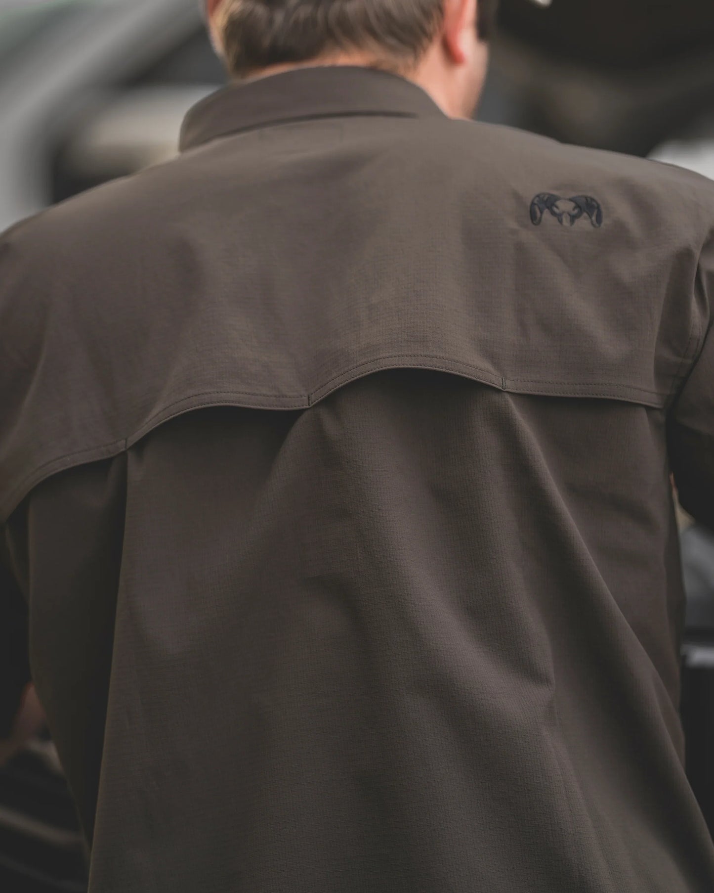 Gauge SS Work Shirt | Asphalt