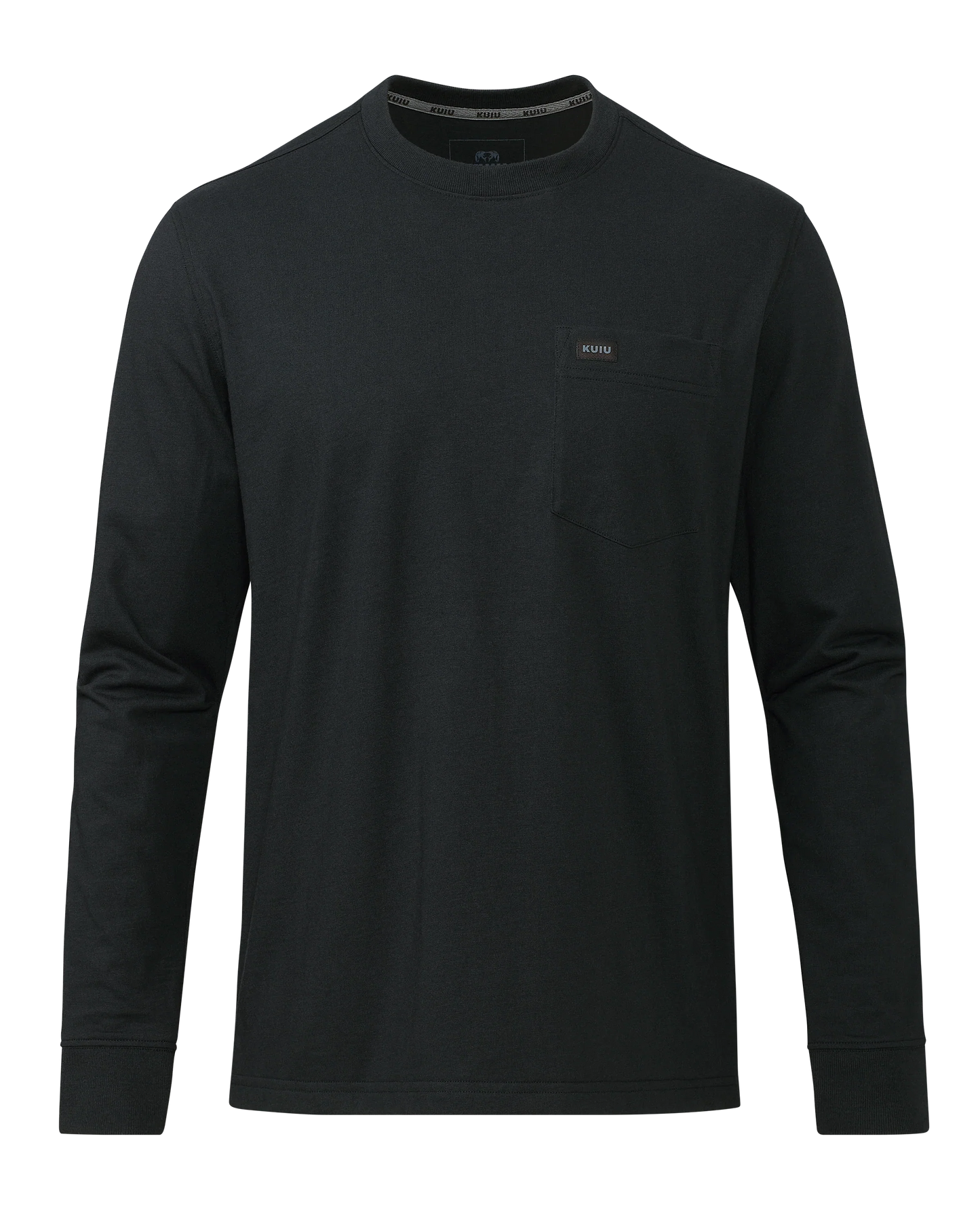 Workgrade LS Pocket Crew | Black