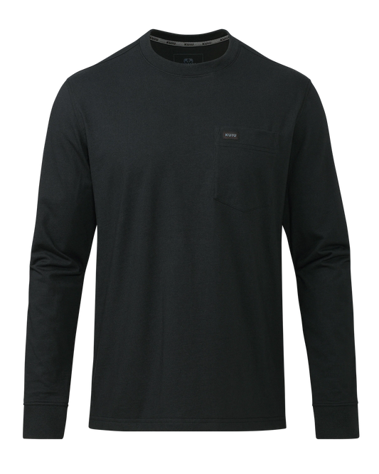 Workgrade LS Pocket Crew | Black
