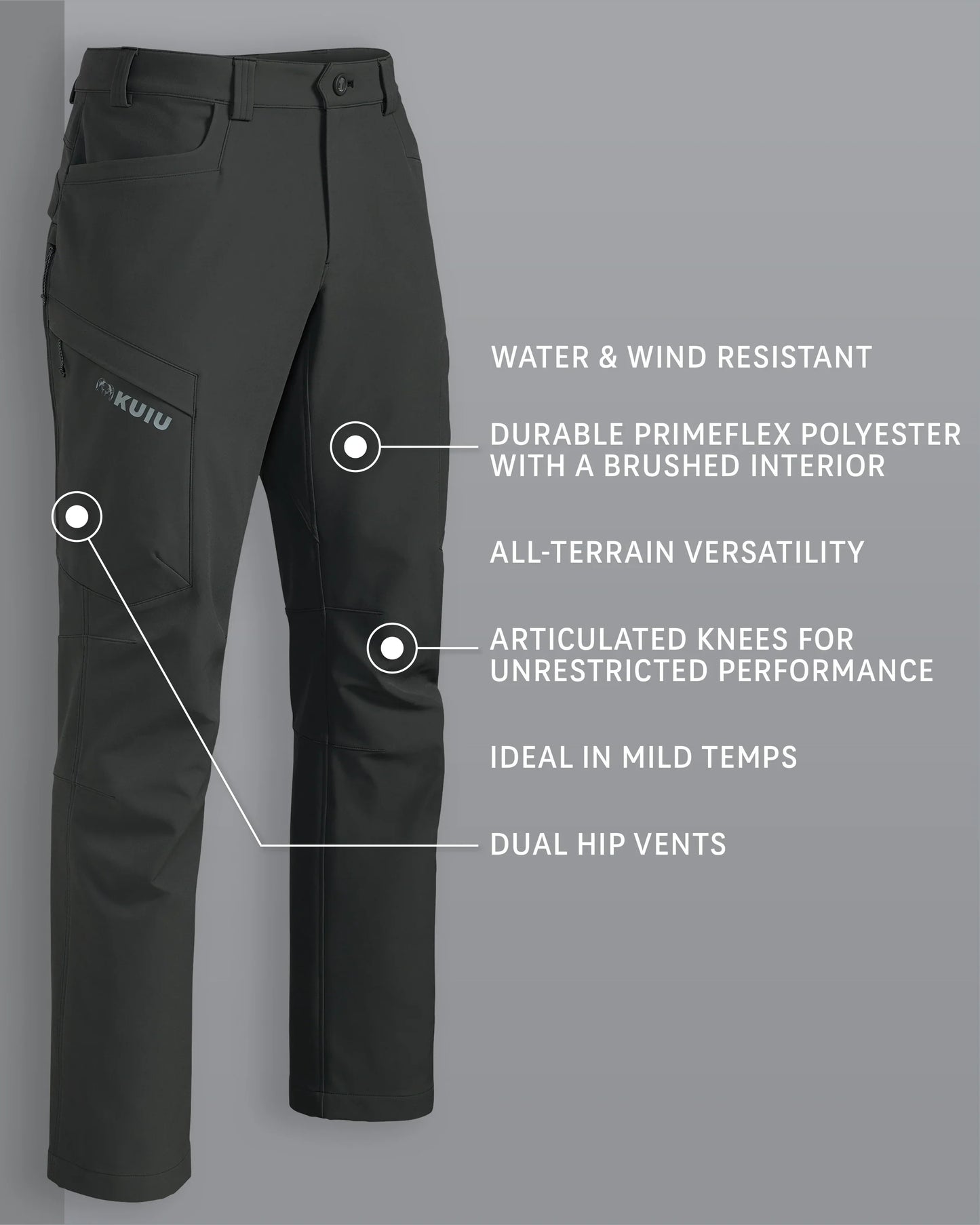 Attack Pant | Dark Gunmetal