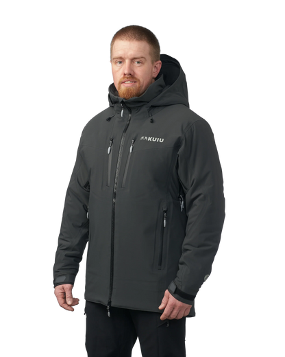 KUIU Kutana Gale Force Hooded Jacket | Gunmetal