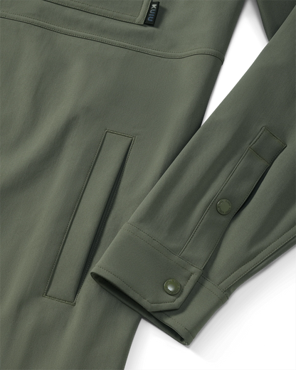 Tour Shirt Jacket | Dark Sage