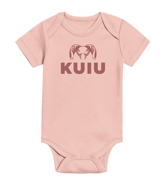 KUIU Stacked Logo Baby One-Piece | Ballet