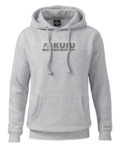 KUIU Here to Hunt Hoodie | Heather Grey