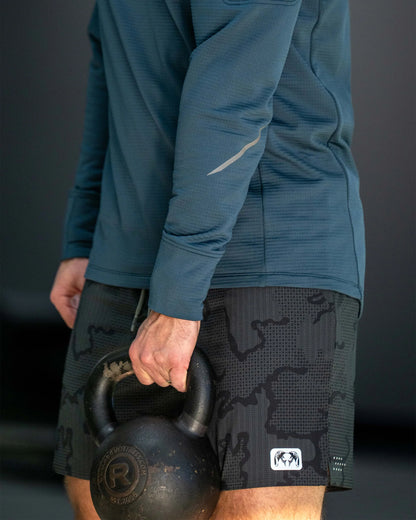 EnduroTrainer Lined 7″ Short | Dark Iron Tonal