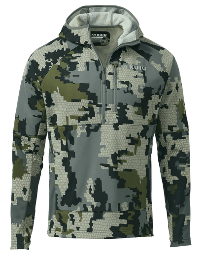 StrongFleece 235 Zip-T Hoodie | Verde