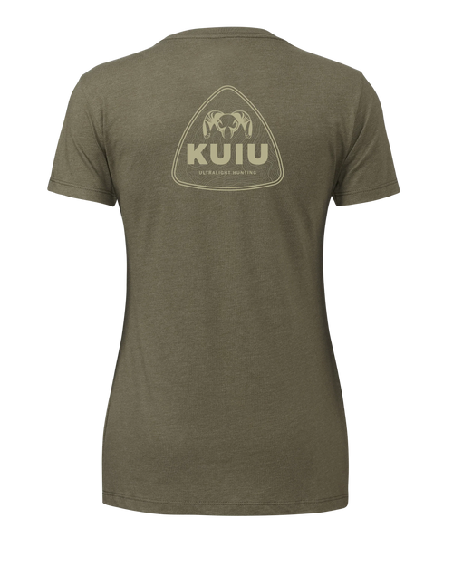 KUIU Women’s Topo Shield T-Shirt | Military Green