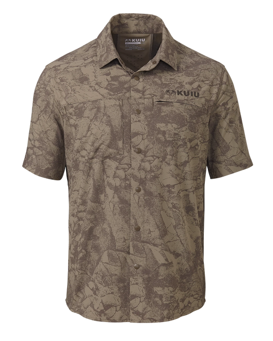 Mesa Vented SS Snap Shirt Gritstone | Silt Gritstone