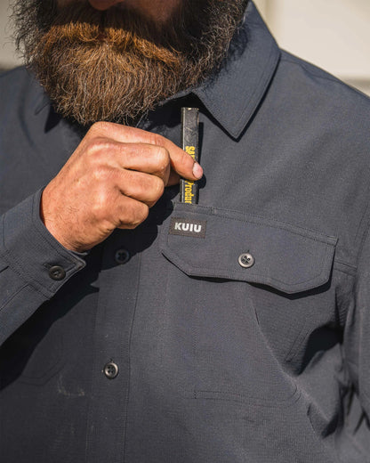 Gauge LS Work Shirt | Khaki