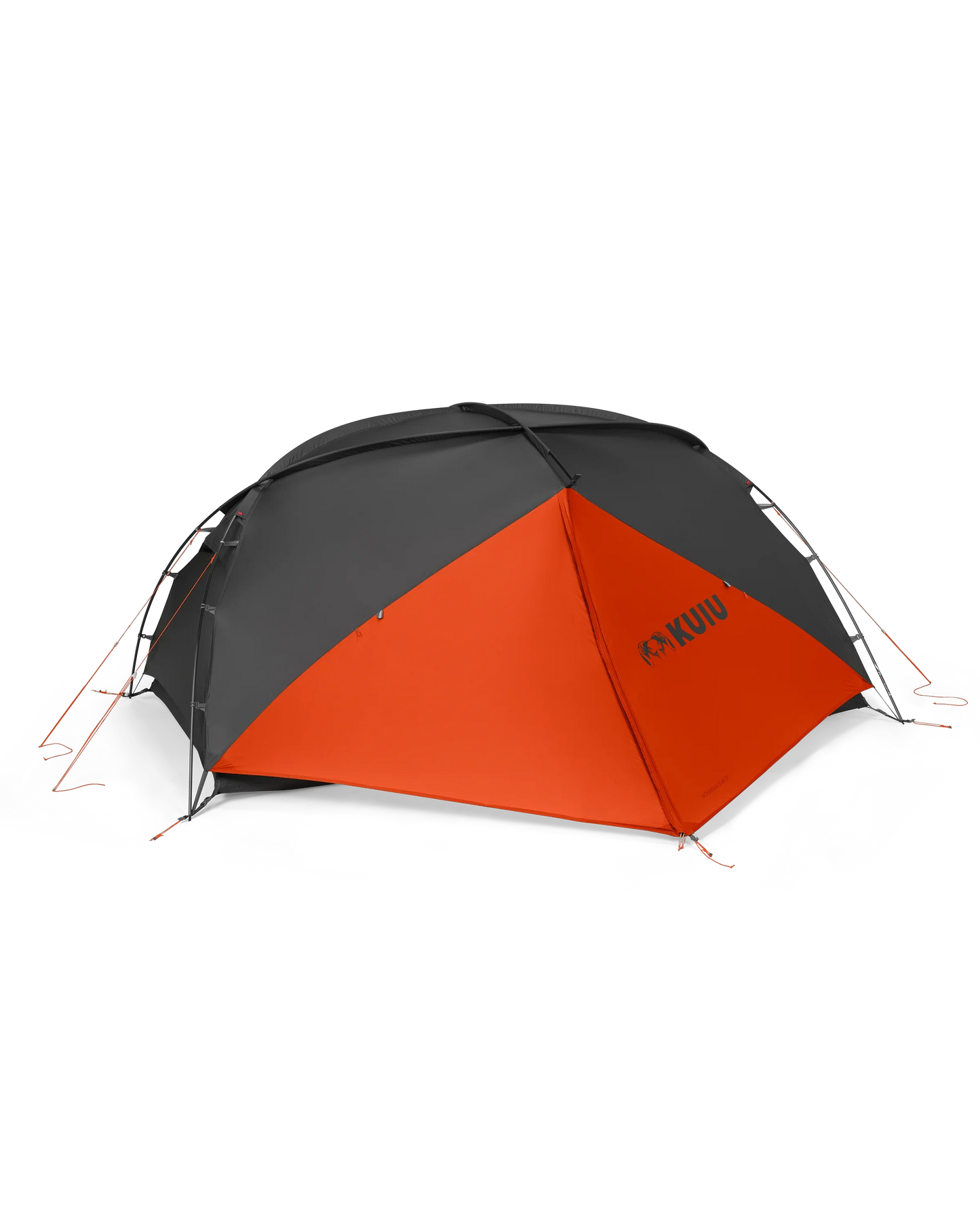 Mountain Star 2 Person Tent Set | Gunmetal-Orange