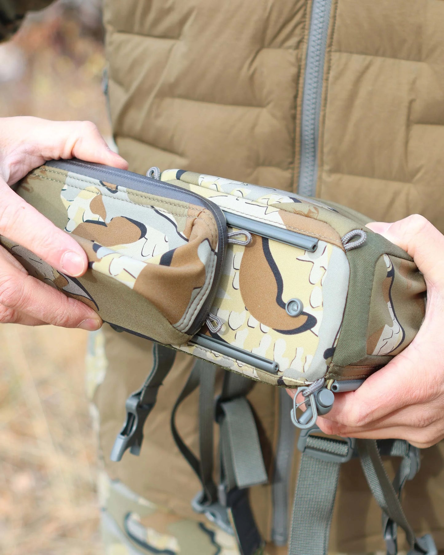 PRO G3 Bino Harness Accessory Pocket | Ash