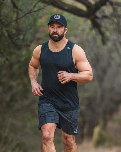 EnduroMesh Tank | Black Heather