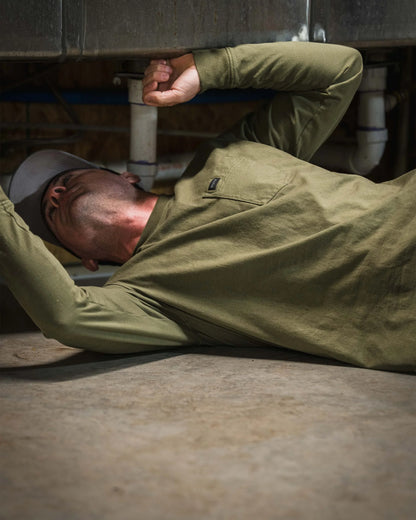 Workgrade LS Pocket Crew | Castle Rock