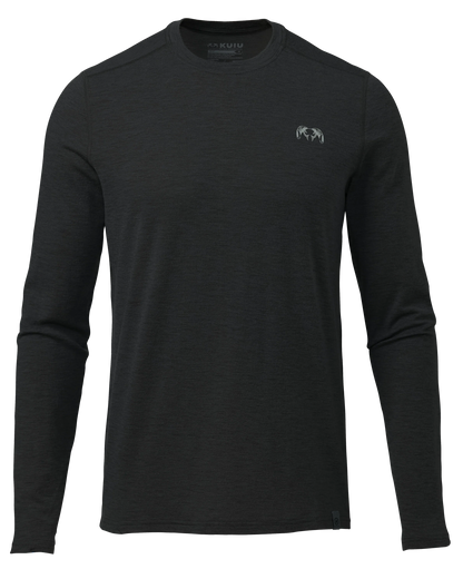 ULTRA Merino 120 LT LS Crew-T | Black