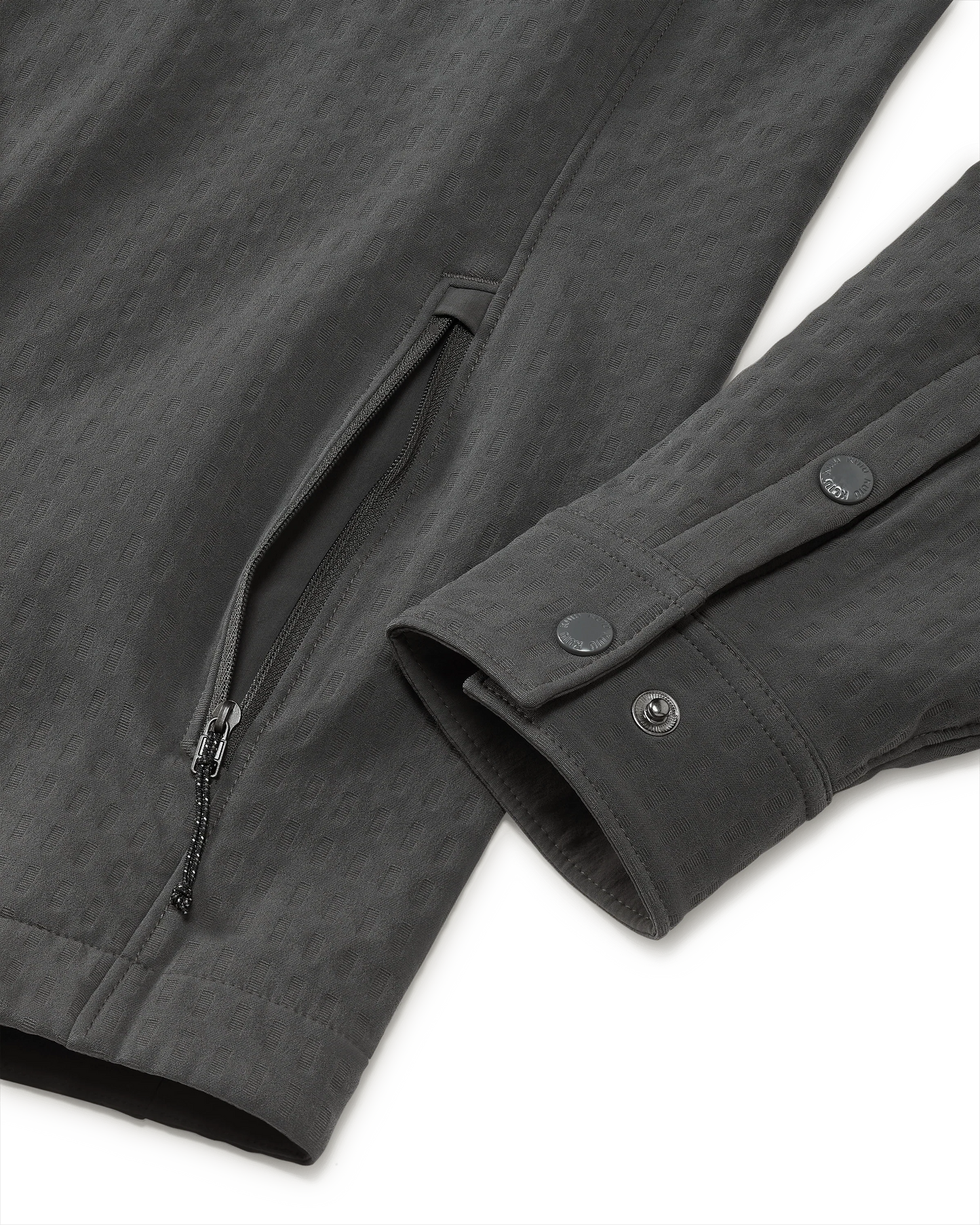 Blockfield Fleece Shirt Jacket | Gunmetal