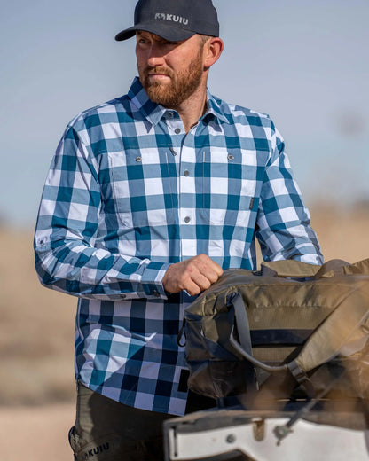 Borrego LS Shirt | Buckbrush Plaid