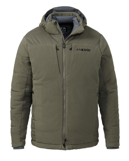 Super Down Haven Hooded Jacket | Ash