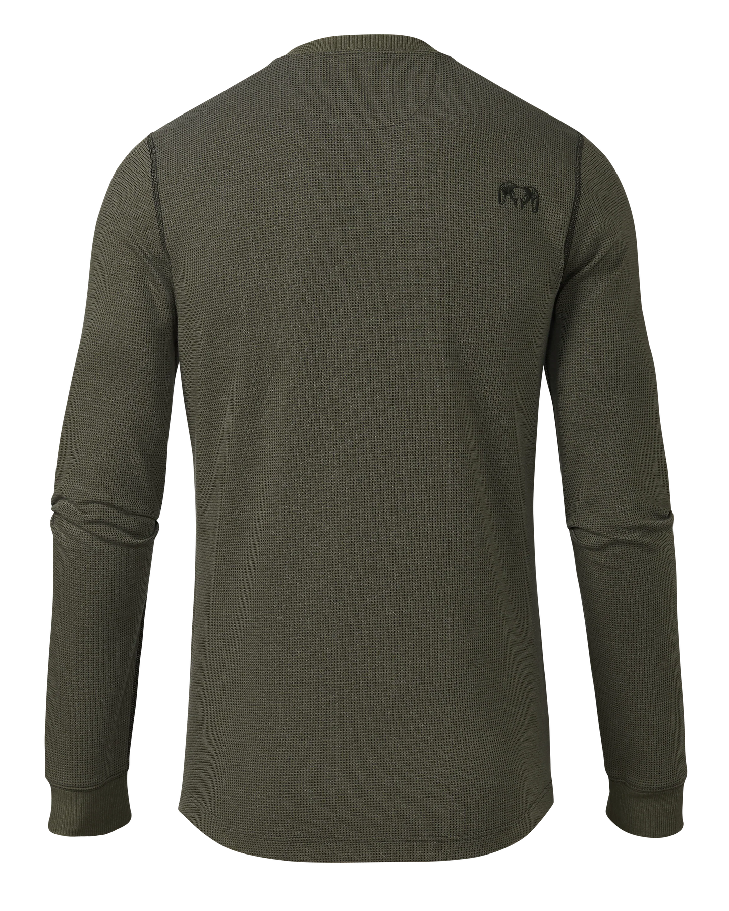 Canyon Waffle Henley | Ash Heather