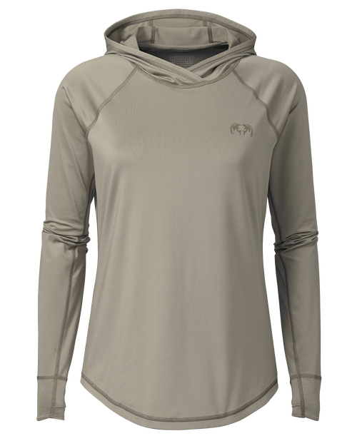 Women's Gila LS Hoodie | Bone