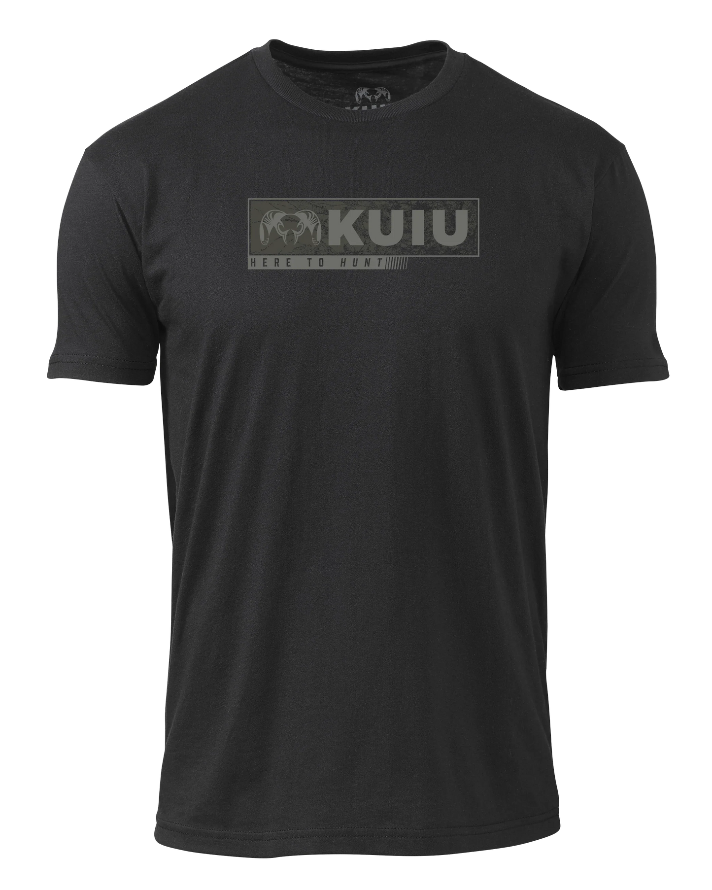 KUIU Here to Hunt Gritstone T-Shirt | Black