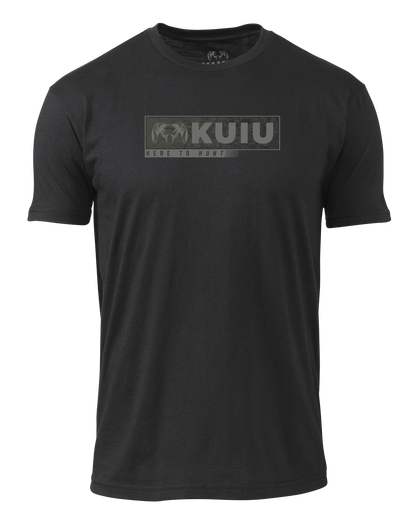KUIU Here to Hunt Gritstone T-Shirt | Black