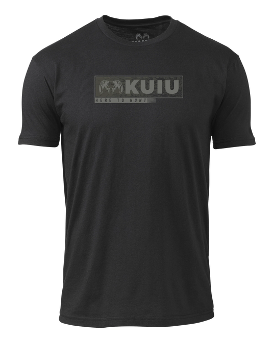 KUIU Here to Hunt Gritstone T-Shirt | Black