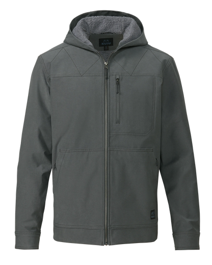Brawley Hooded Fleece Jacket | Gunmetal