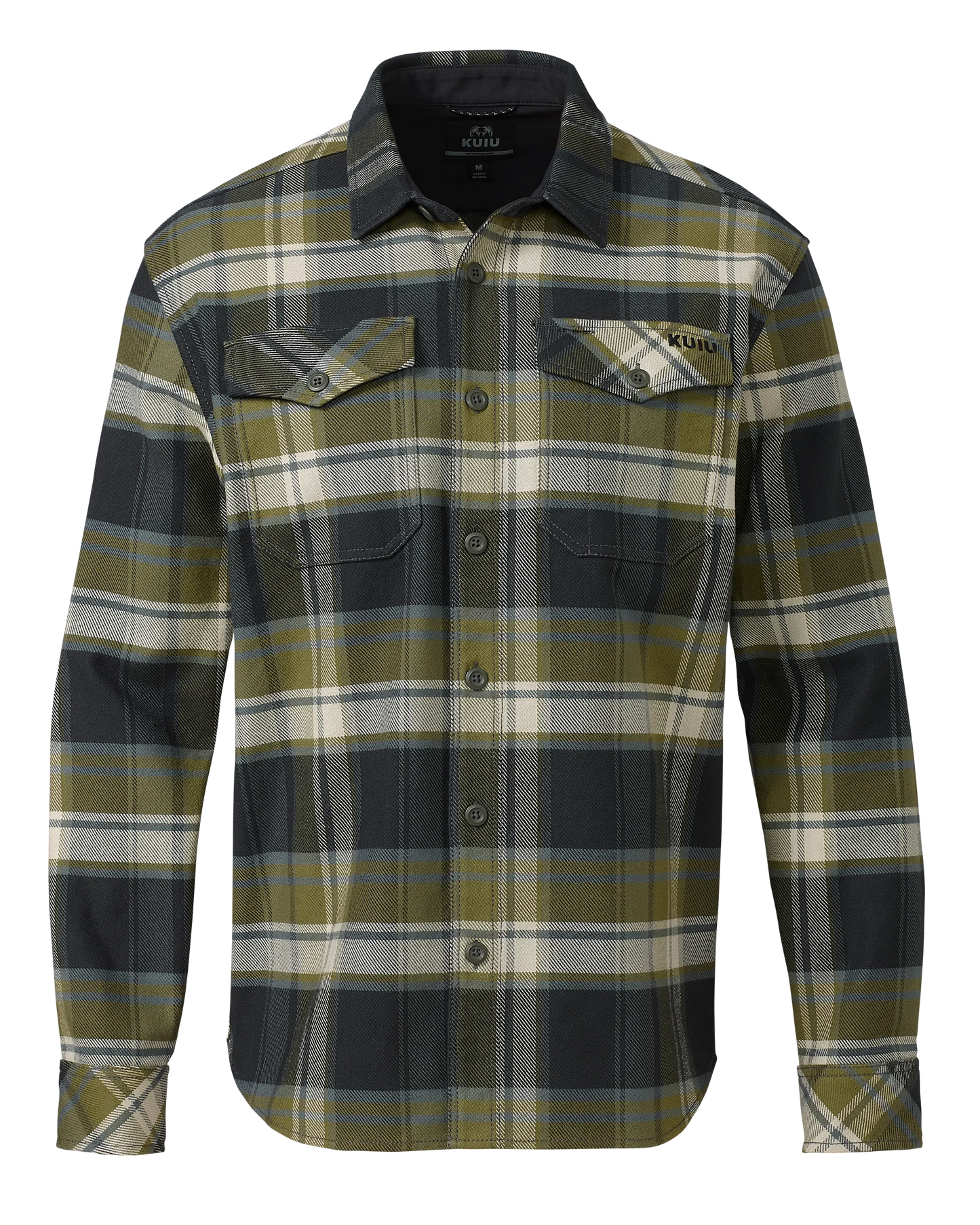 Flannel Heavyweight Shirt | Verde Check Plaid
