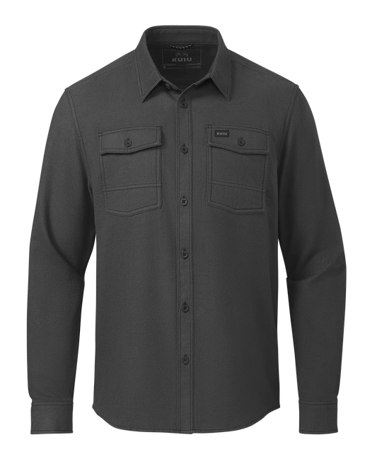 Field Flannel Shirt | Asphalt