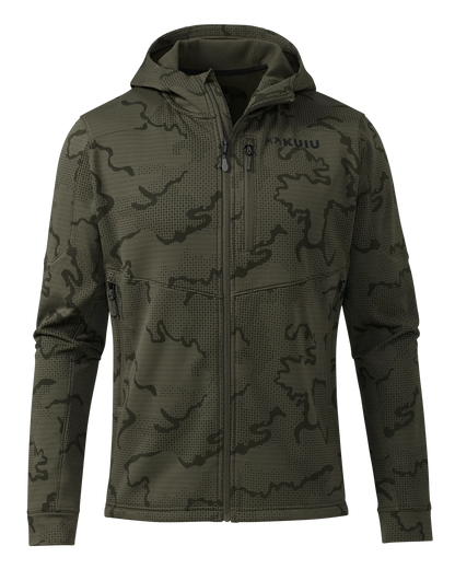 Ridgepoint Fleece Hoodie | Ash Tonal