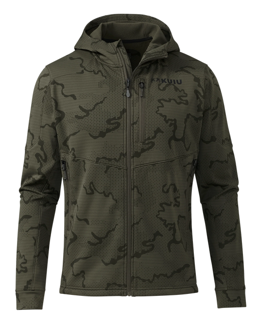 Ridgepoint Fleece Hoodie | Ash Tonal
