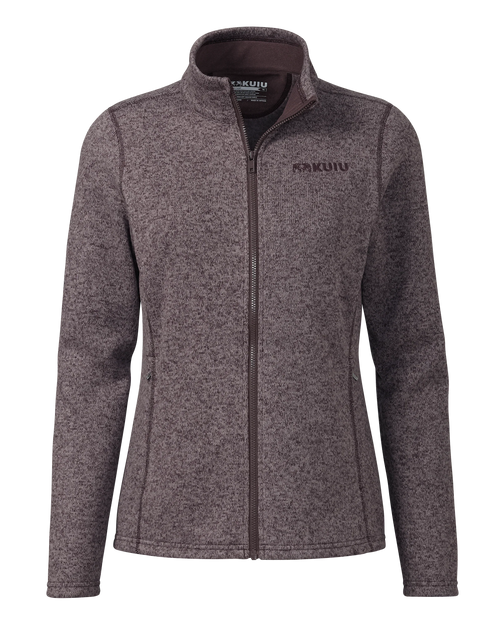 Women's Base Camp Full Zip Sweater | Dusk Heather