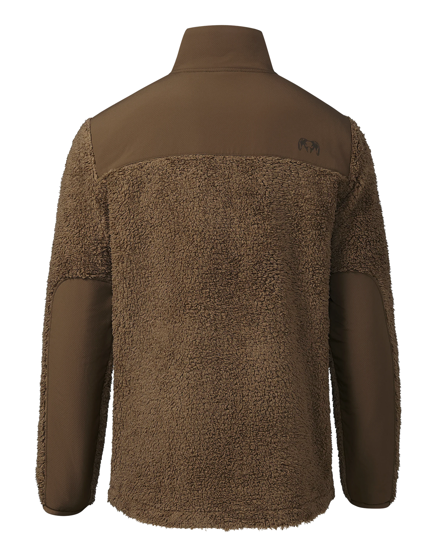 Sherpa Fleece Zip Pullover | Grizzly