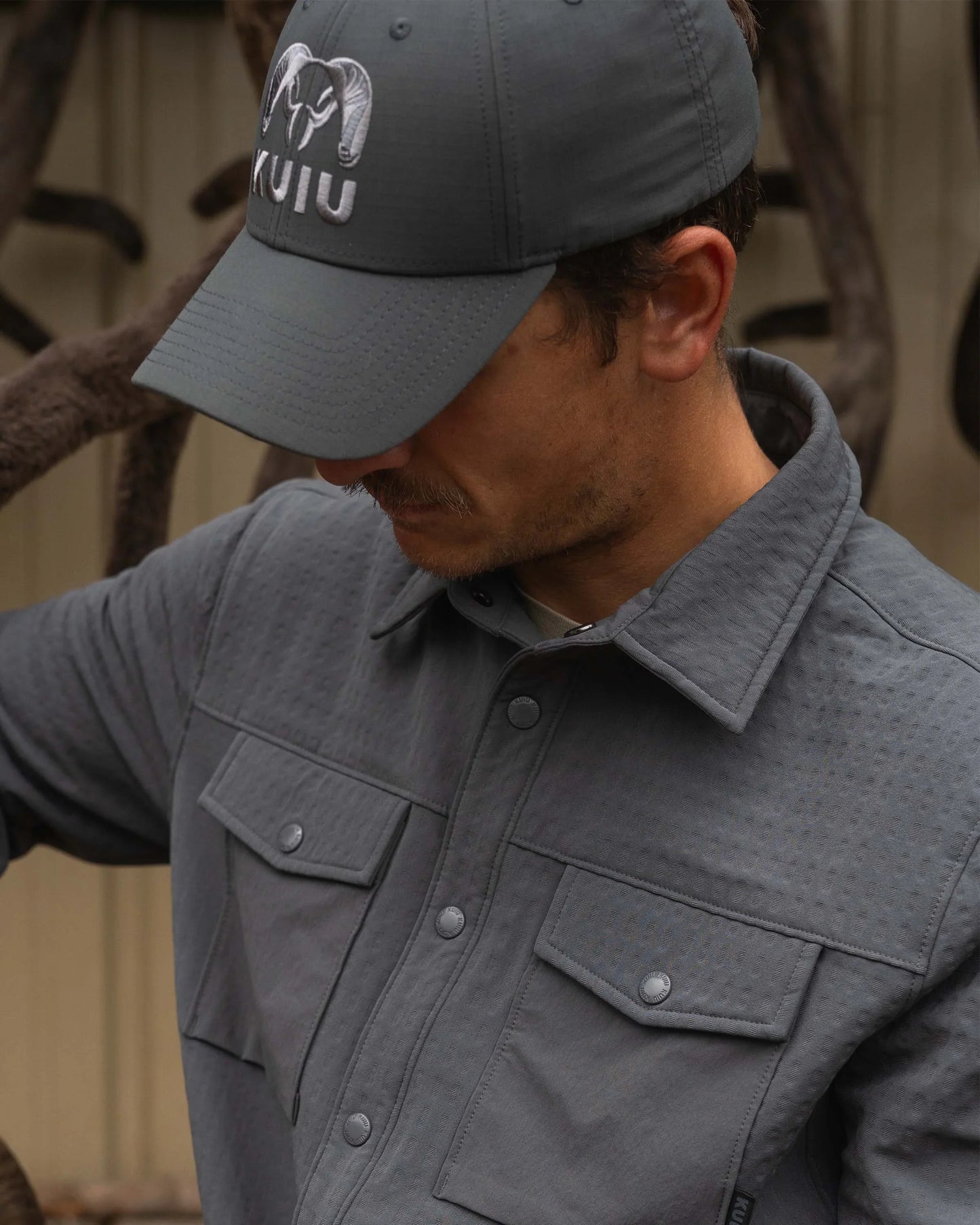 Blockfield Fleece Shirt Jacket | Black