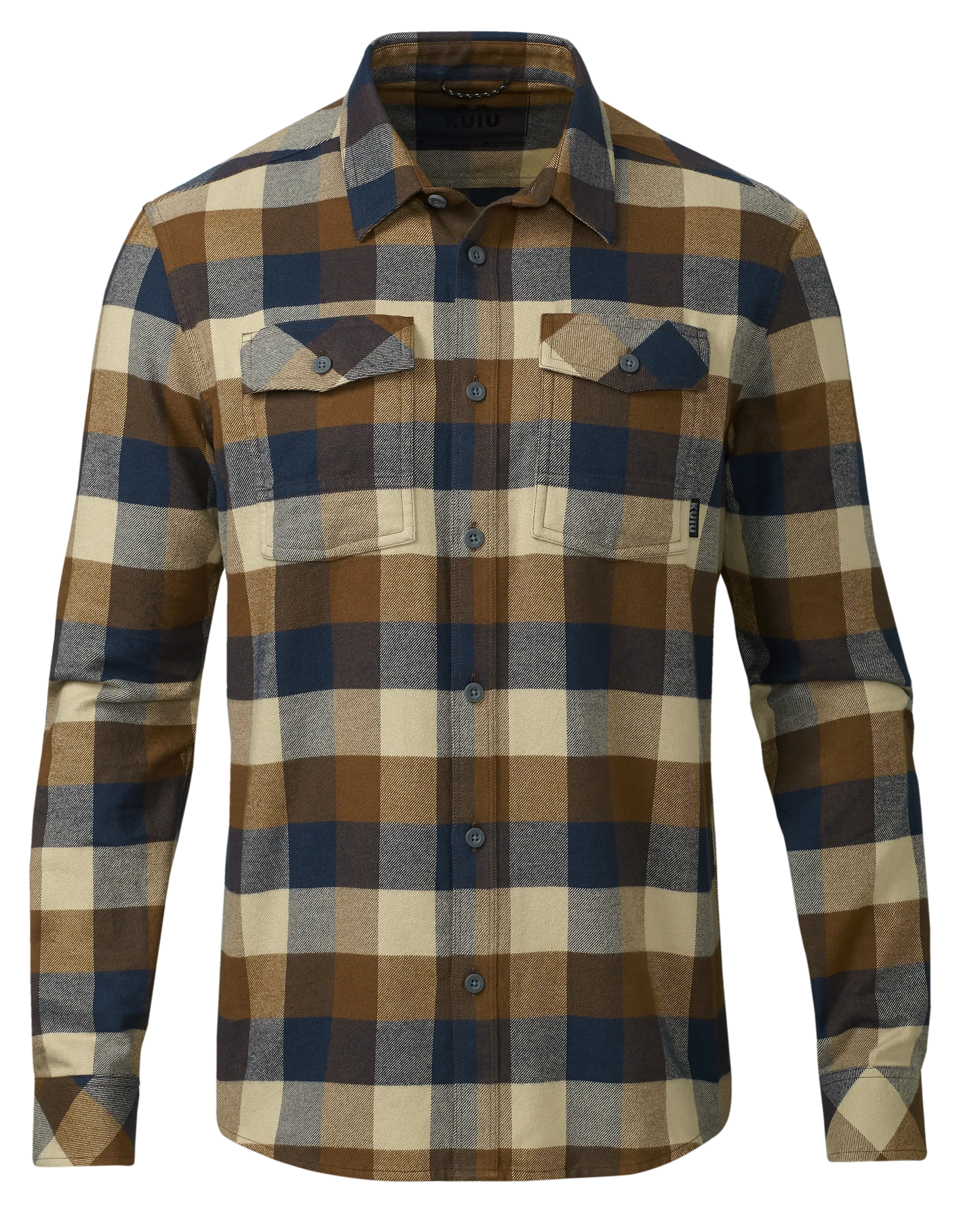 Field Flannel Shirt | Saddle Trio