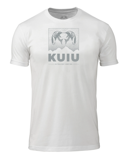 KUIU Topo Mountain T-Shirt | White