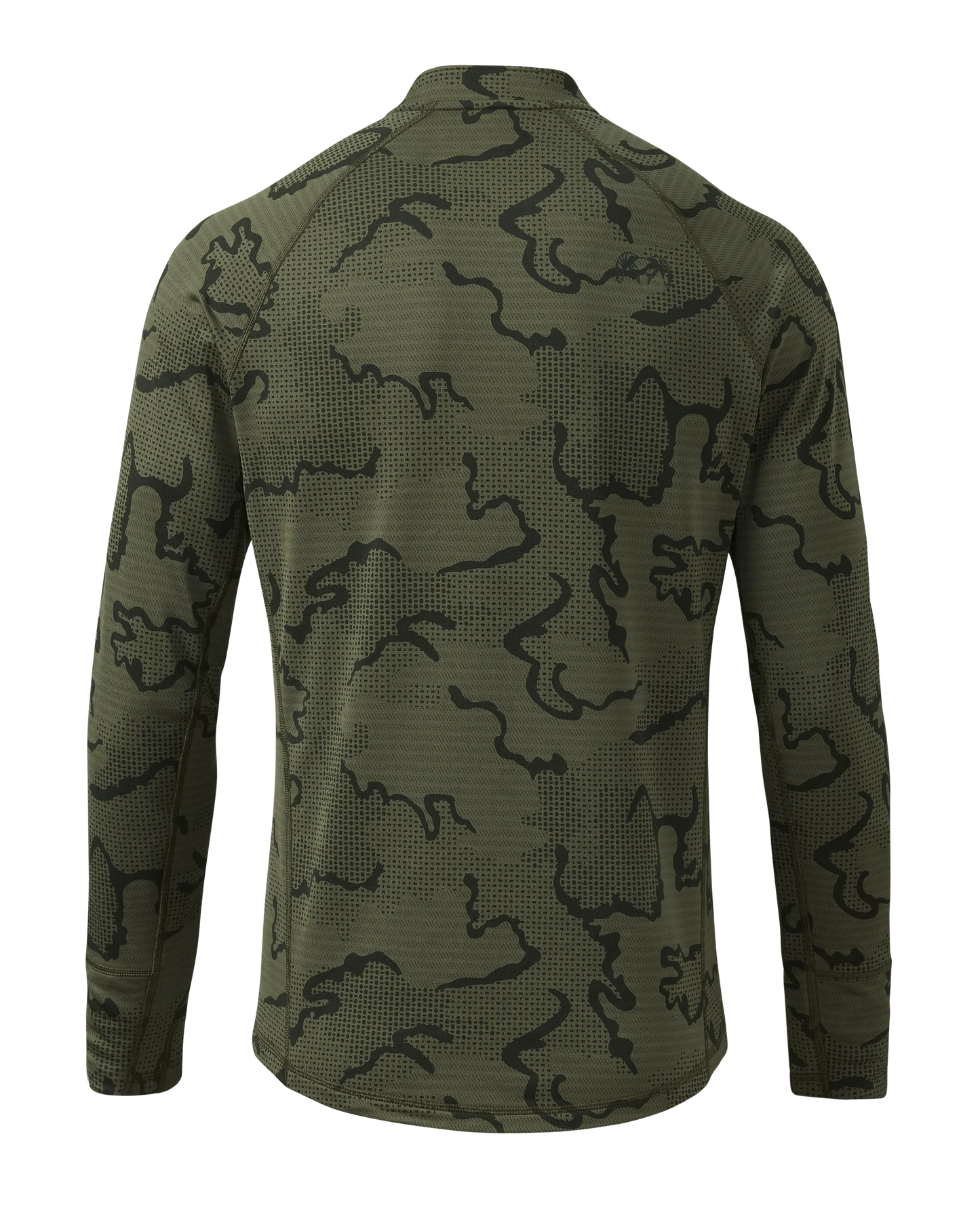 Ridgepoint Fleece Henley | Olive Tonal