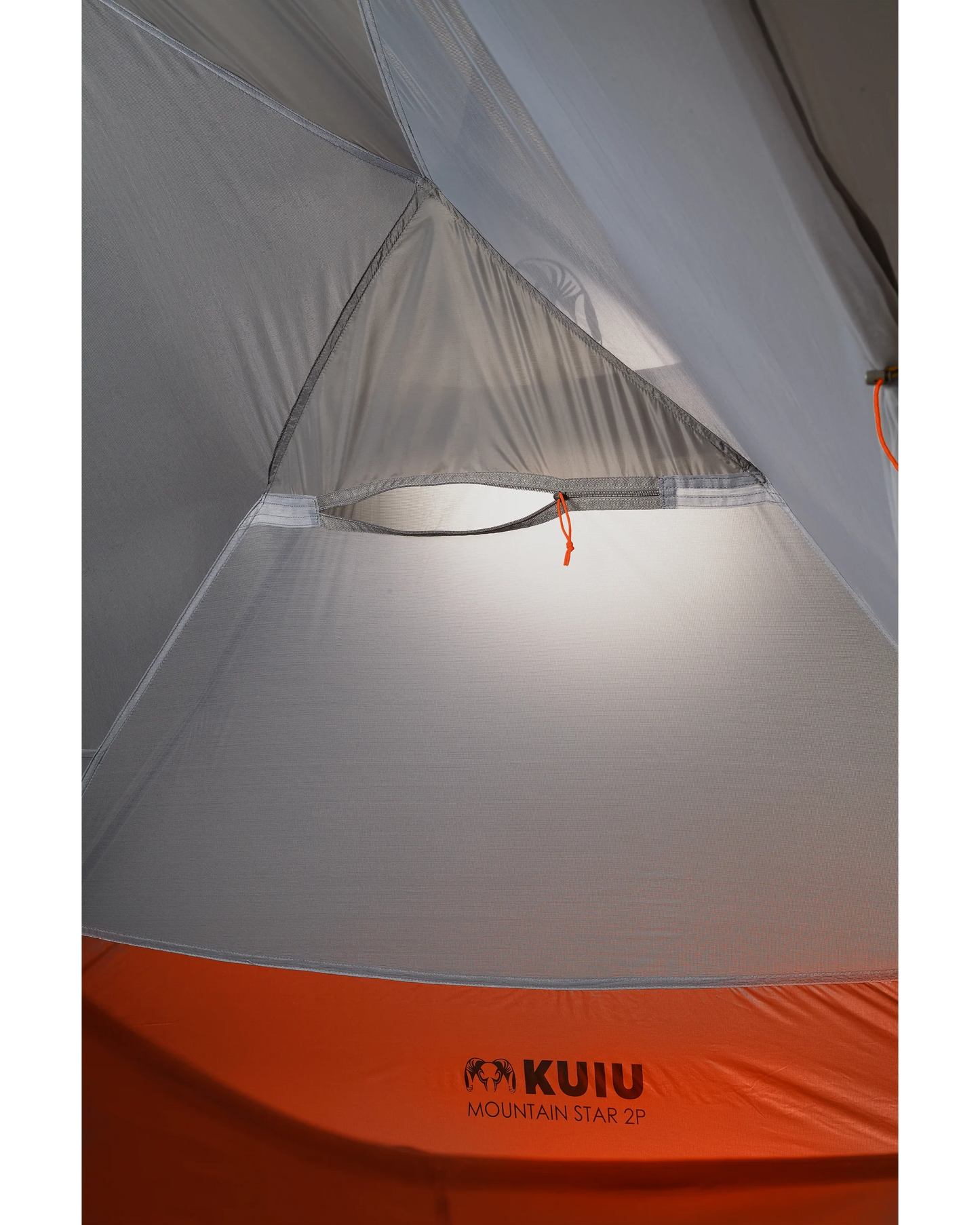 Mountain Star 2 Person Tent Set | Gunmetal-Orange