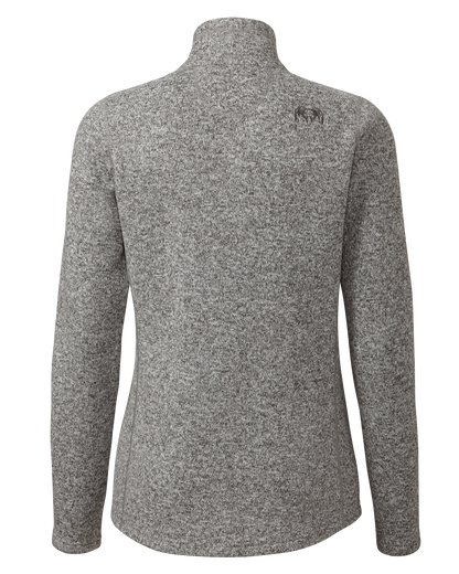 Women's Base Camp Full Zip Sweater | Stone White Heather