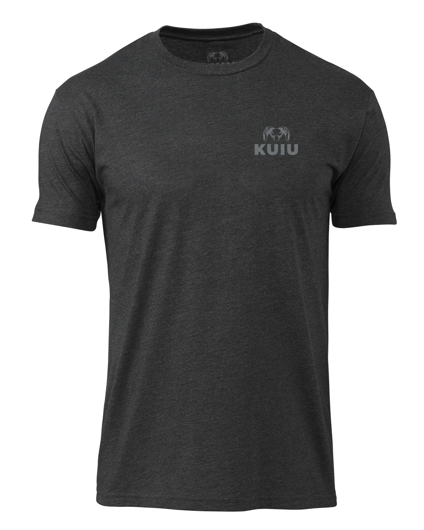 KUIU Solid Flag Fade T-Shirt | Charcoal