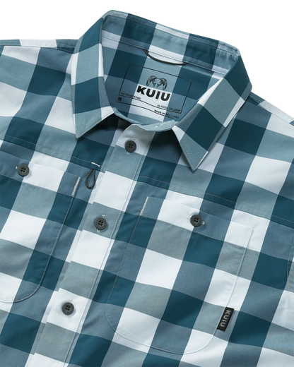 Borrego LS Shirt | Lake Plaid