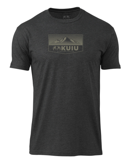 KUIU Ultralight Mountain Logo T-Shirt | Charcoal