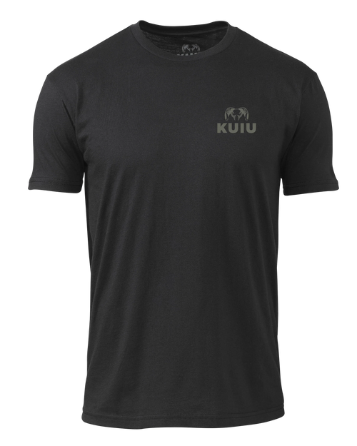 KUIU Ram Chest Logo T-Shirt | Black